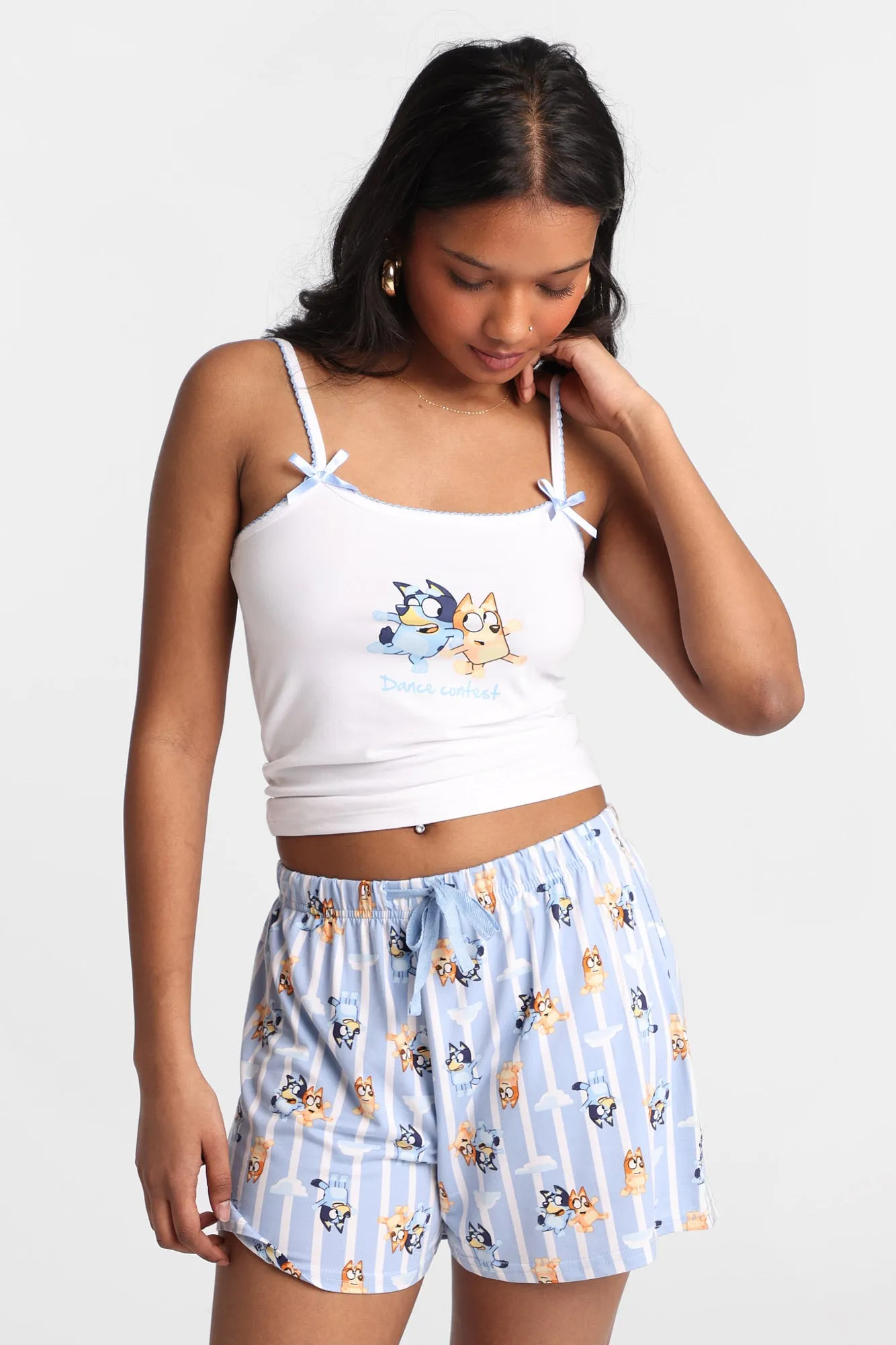 Bluey Graphic Super Soft Pajama Camisole & Shorts 2-Piece Set sold by Bluenotes