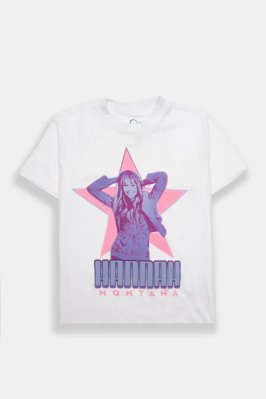 Hannah Montana Graphic Boyfriend Tee made by Bluenotes