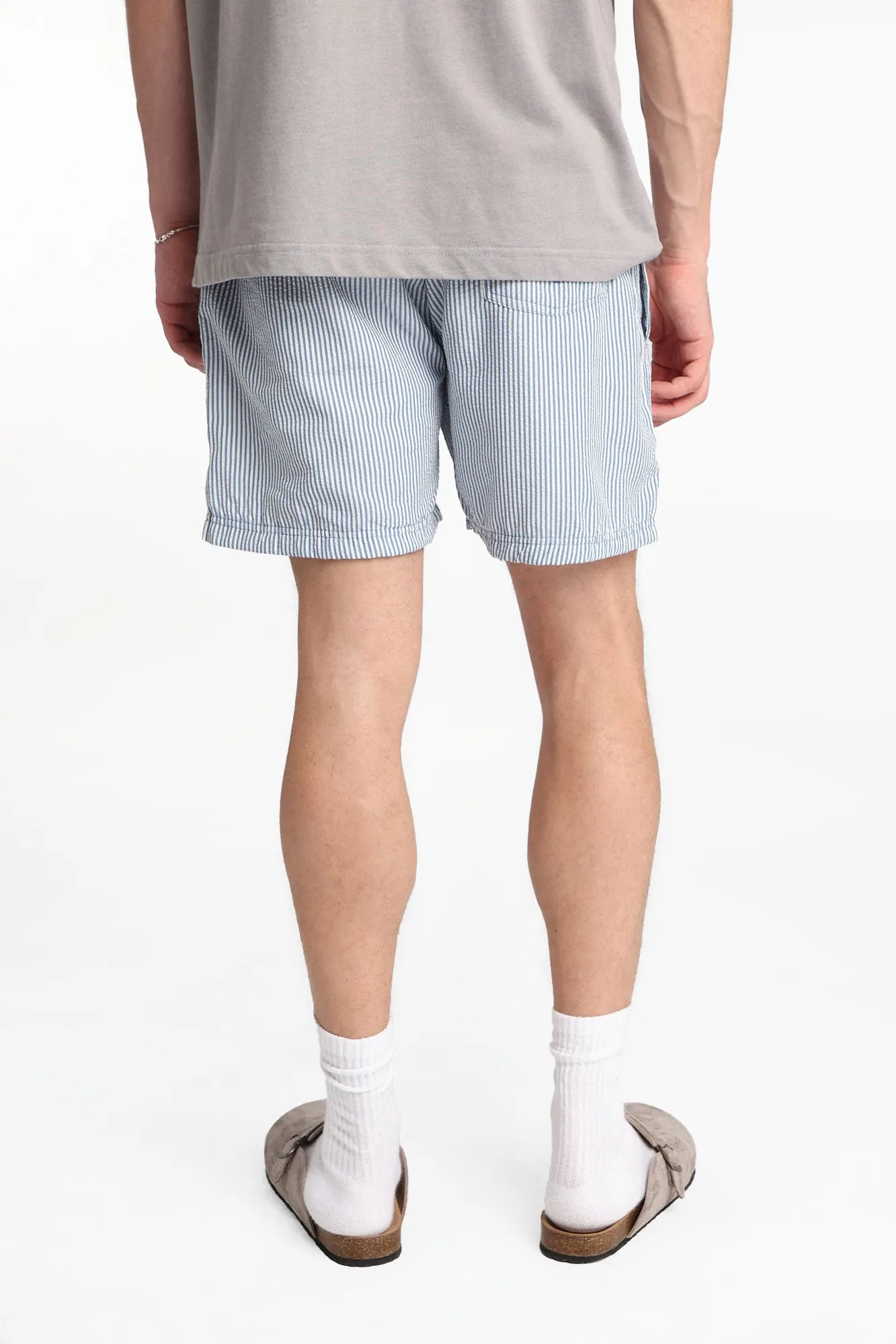 Striped Seersucker Vacation Shorts sold by Bluenotes product image thumbnail 3
