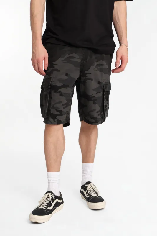 Twill Cargo Shorts made by Bluenotes