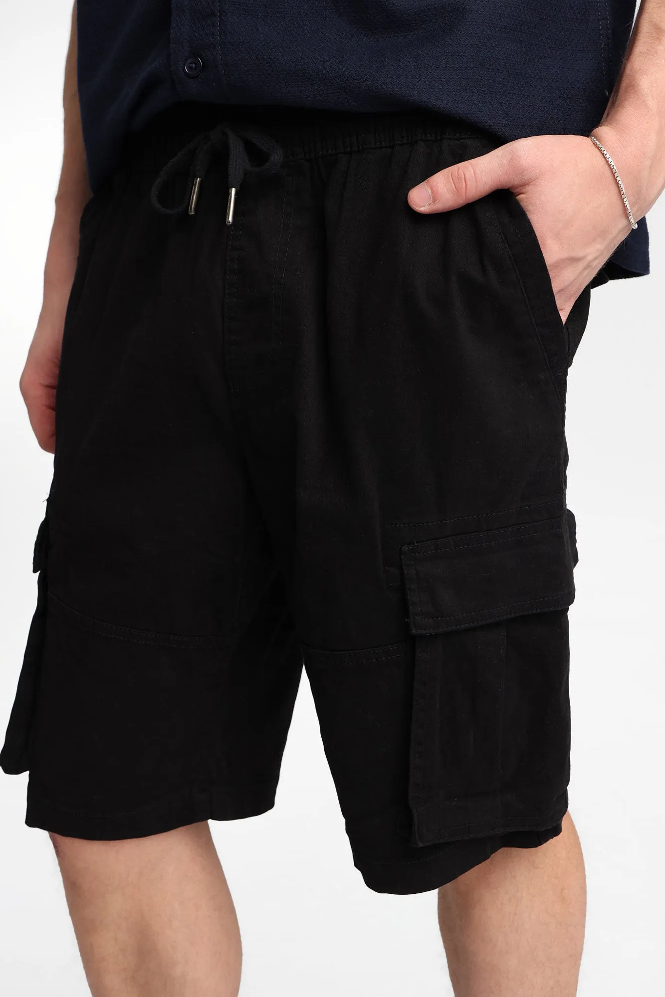 Twill Cargo Shorts sold by Bluenotes product image thumbnail 3