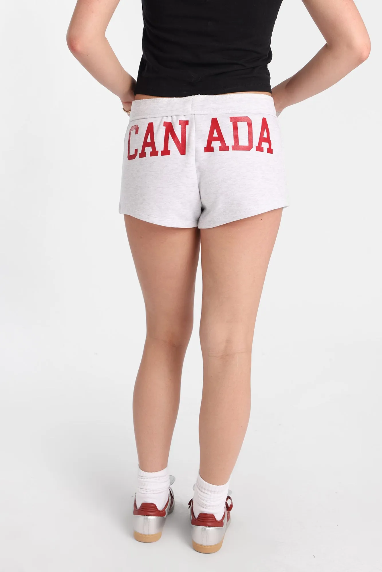 Canada Embroidered Micro Fleece Shorts sold by Bluenotes product image thumbnail 3