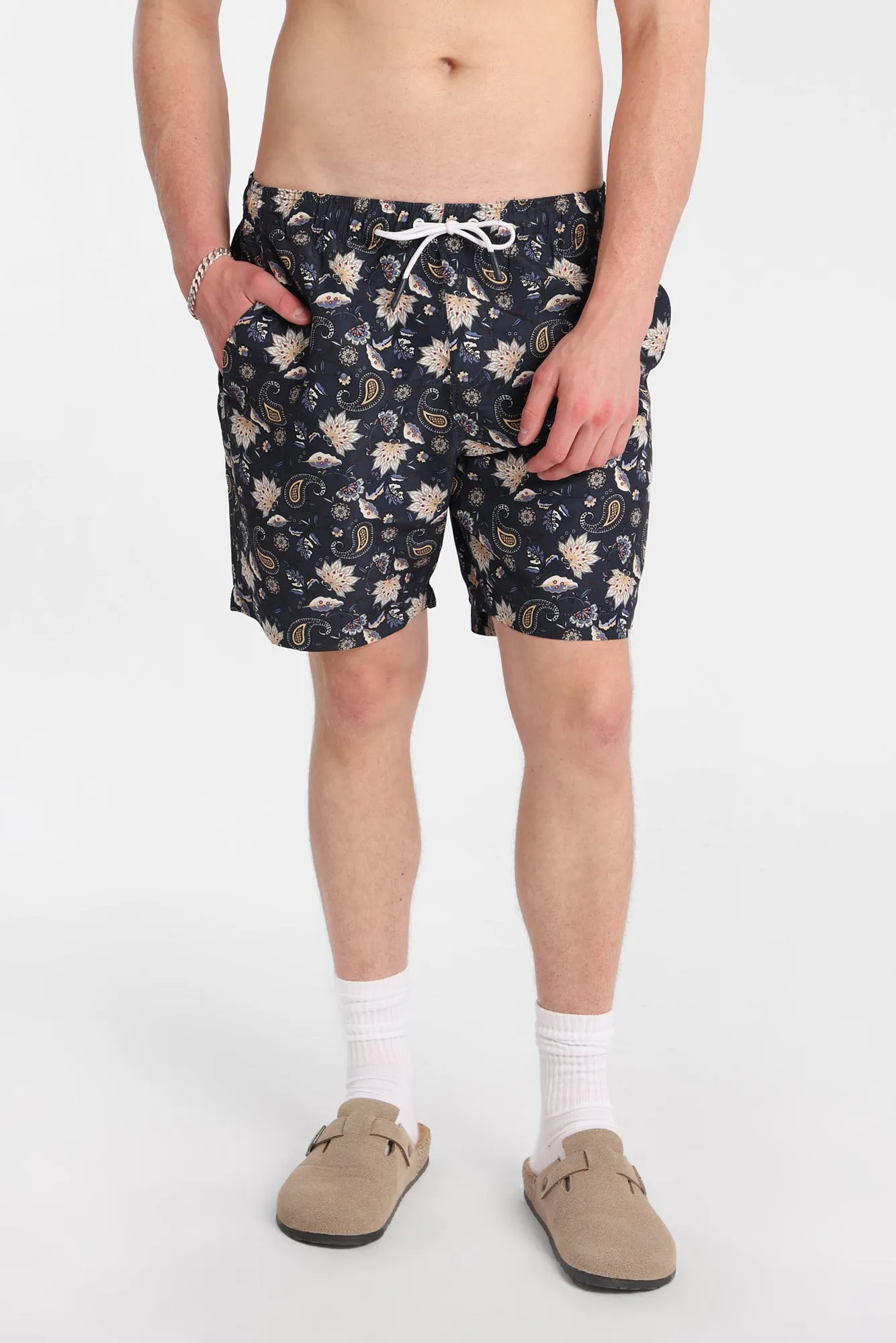 Paisley 7" Swim Shorts sold by Bluenotes