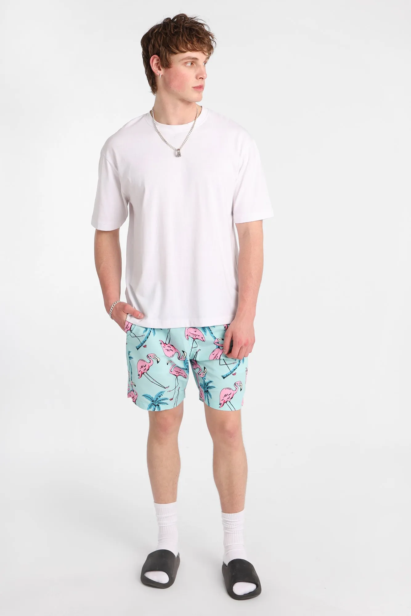Flamingo 7" Swim Shorts sold by Bluenotes product image thumbnail 5