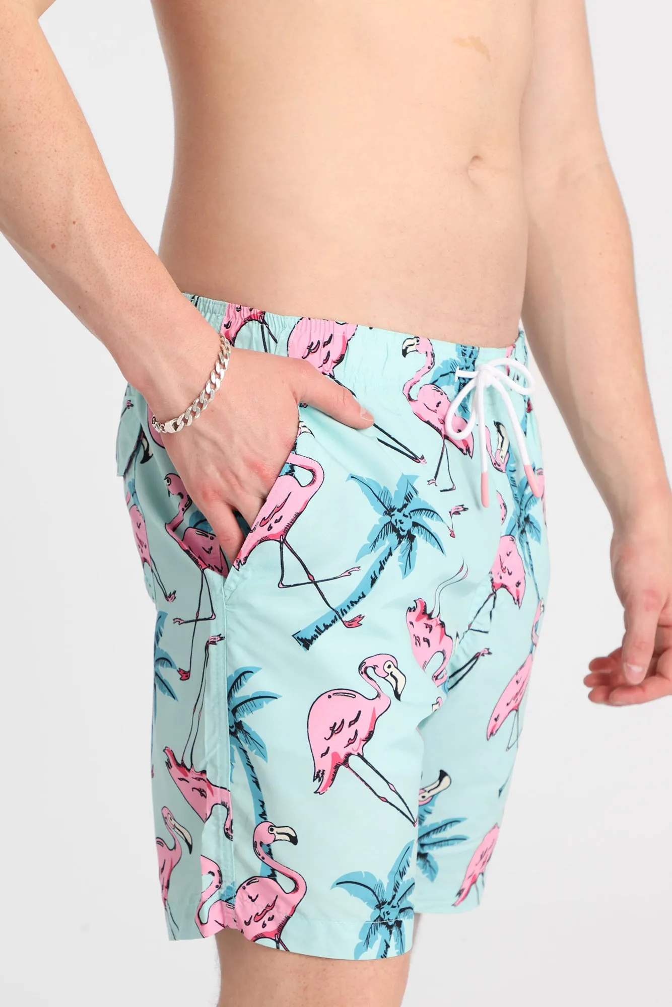 Flamingo 7" Swim Shorts sold by Bluenotes product image thumbnail 2