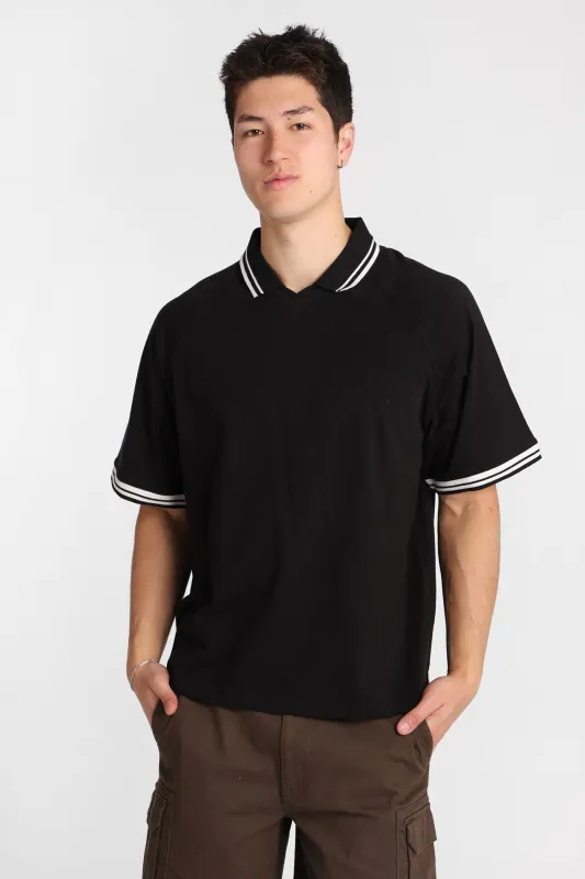 Boxy Johnny Collar Polo made by Bluenotes