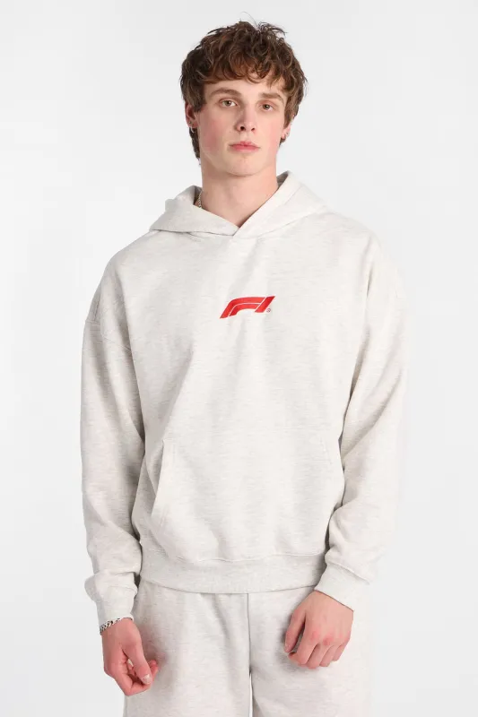 Formula 1 Embroidered Hoodie made by Aeropostale