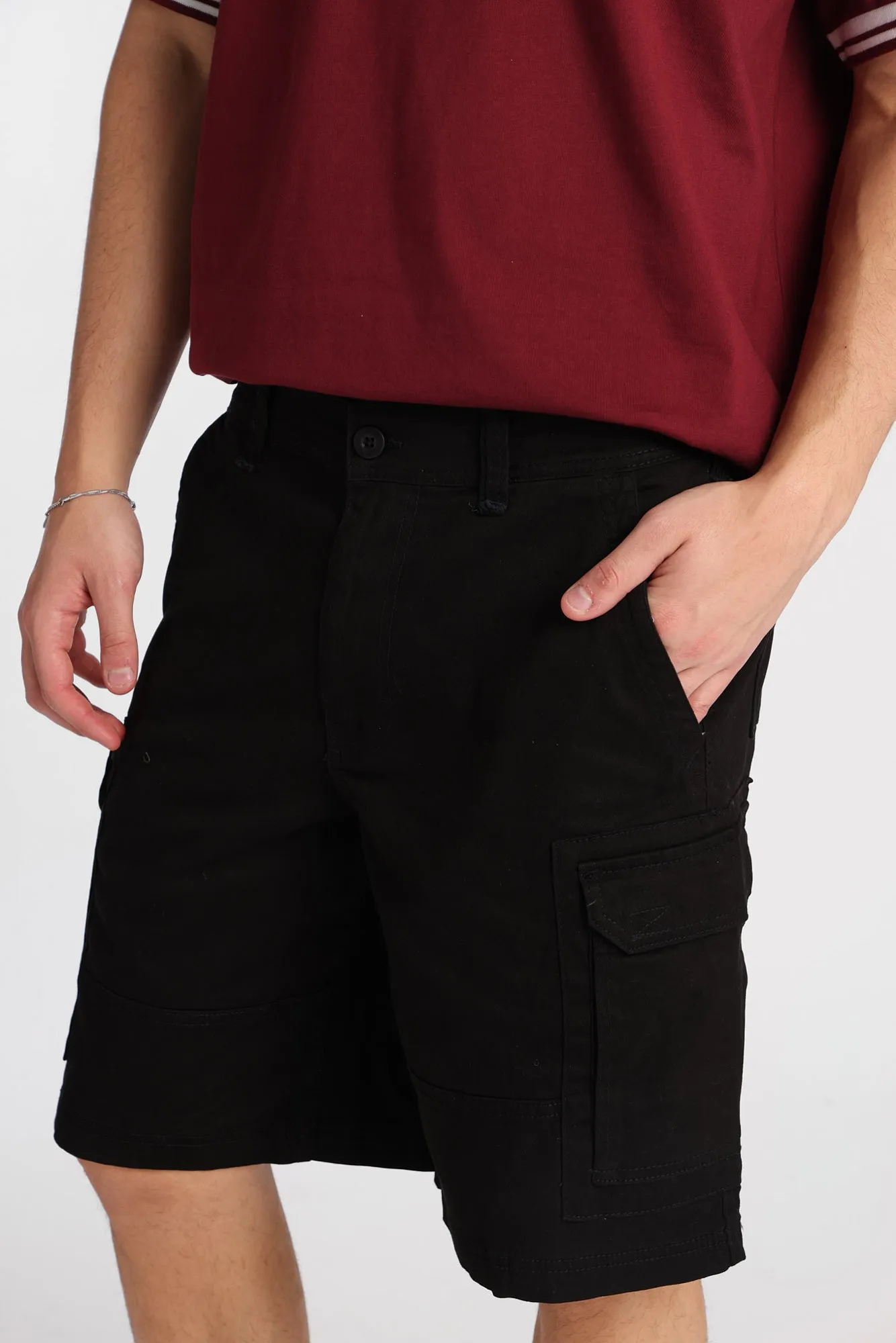 Twill Cargo Shorts sold by Bluenotes product image thumbnail 3