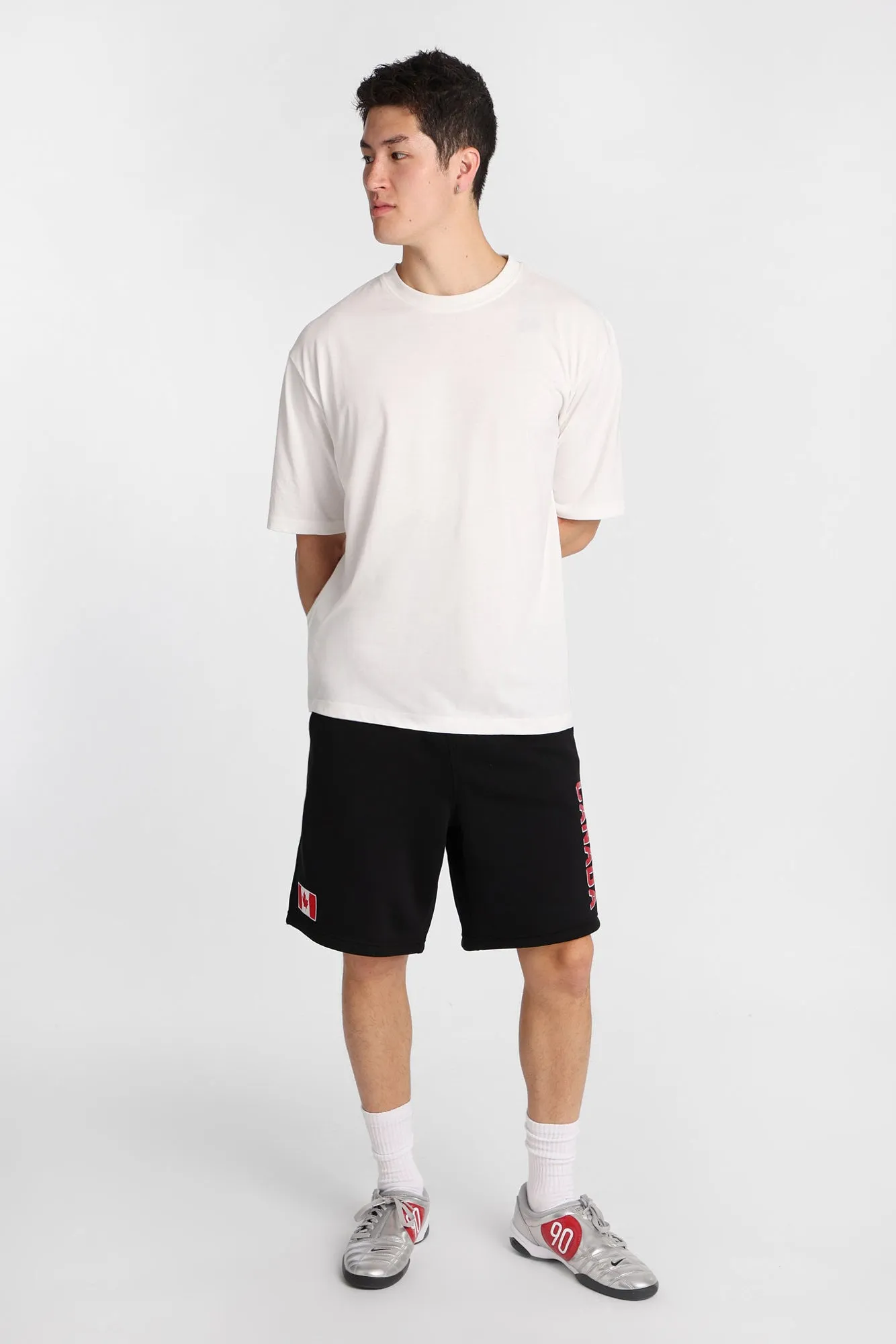 Canada Graphic Fleece Shorts sold by Bluenotes product image thumbnail 4