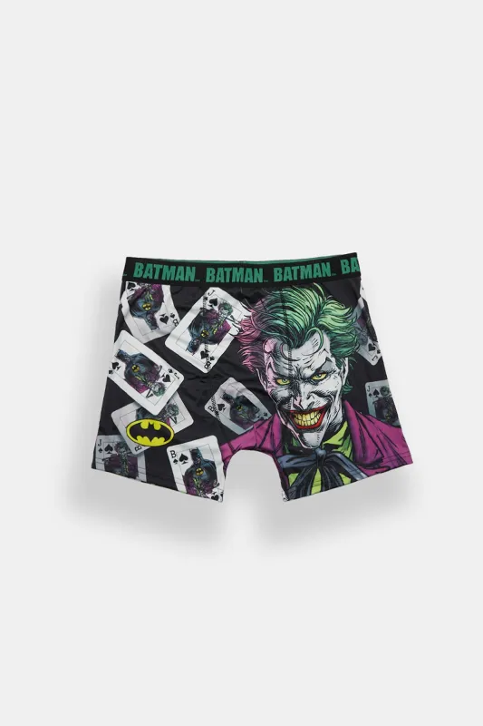 The Joker With Cards Printed Boxer Briefs made by Aeropostale