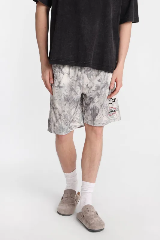 Chevrolet Tree Camouflage Mesh Shorts made by Aeropostale