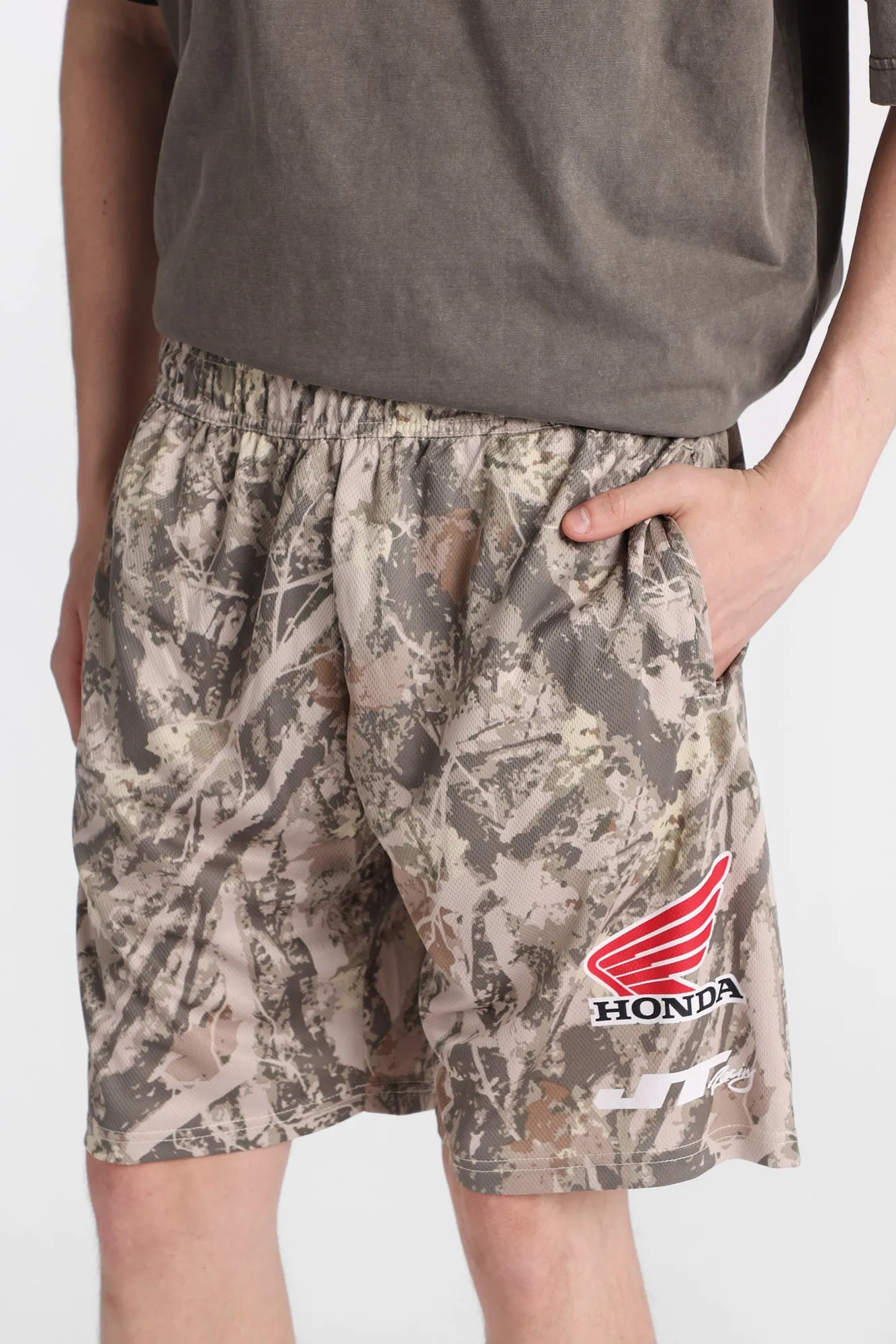 Honda Tree Camouflage Mesh Shorts sold by Bluenotes product image thumbnail 2