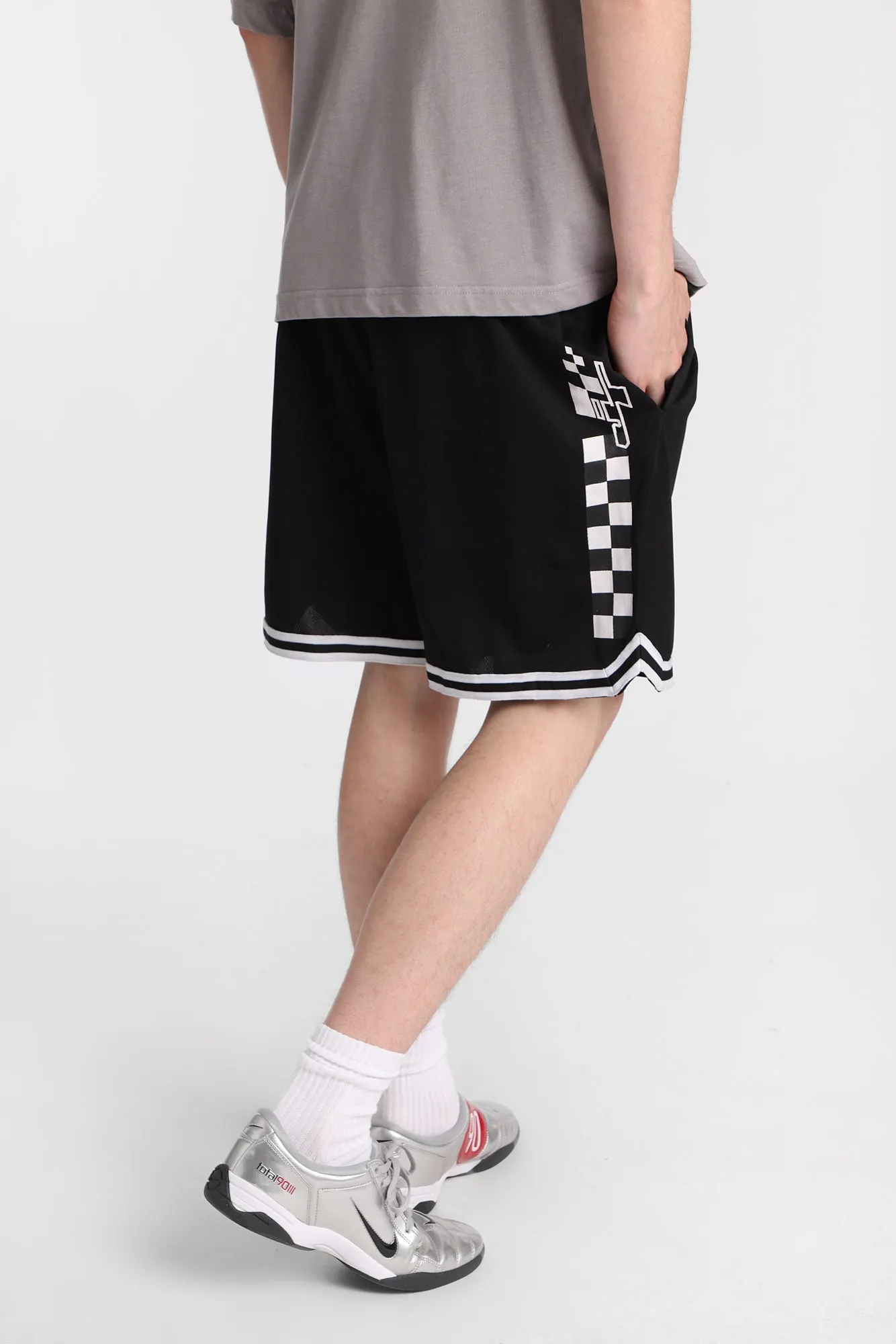 Honda Checkered Mesh Shorts sold by Bluenotes product image thumbnail 3