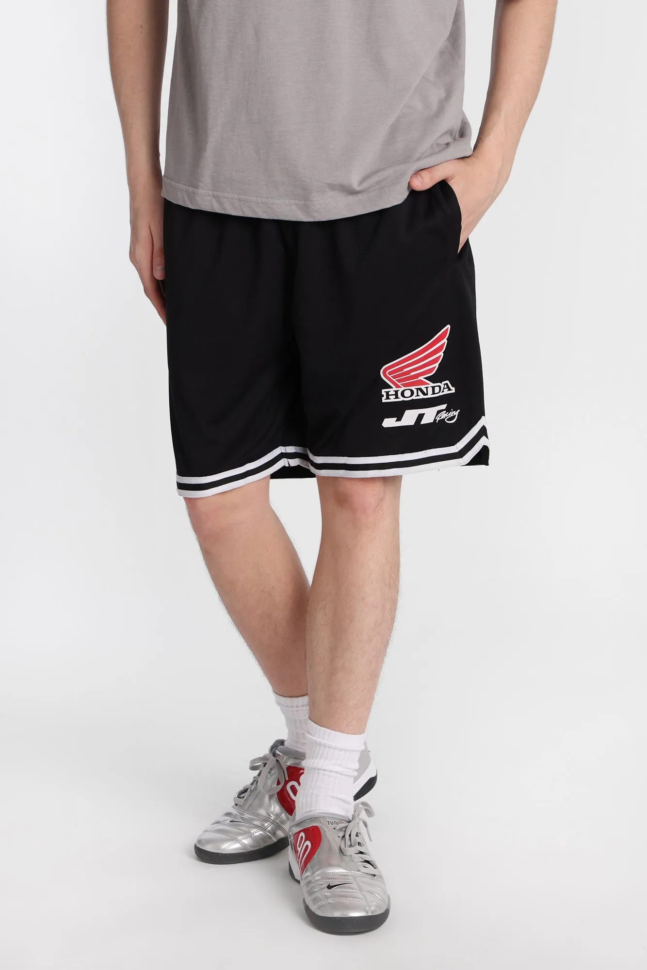 Honda Checkered Mesh Shorts sold by Bluenotes