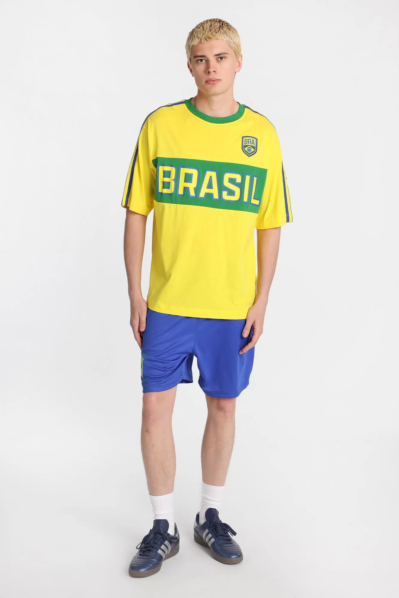 Brasil Graphic Mesh Shorts sold by Bluenotes product image thumbnail 4
