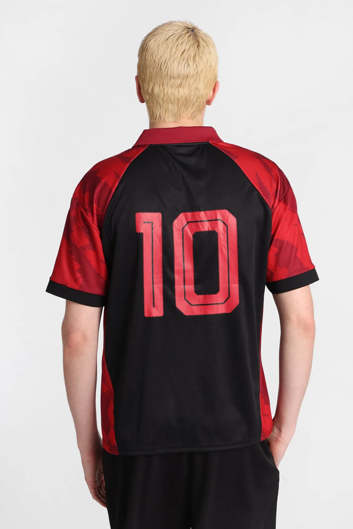 Canada 10 Graphic Oversized Polo Soccer Jersey sold by Bluenotes product image thumbnail 3