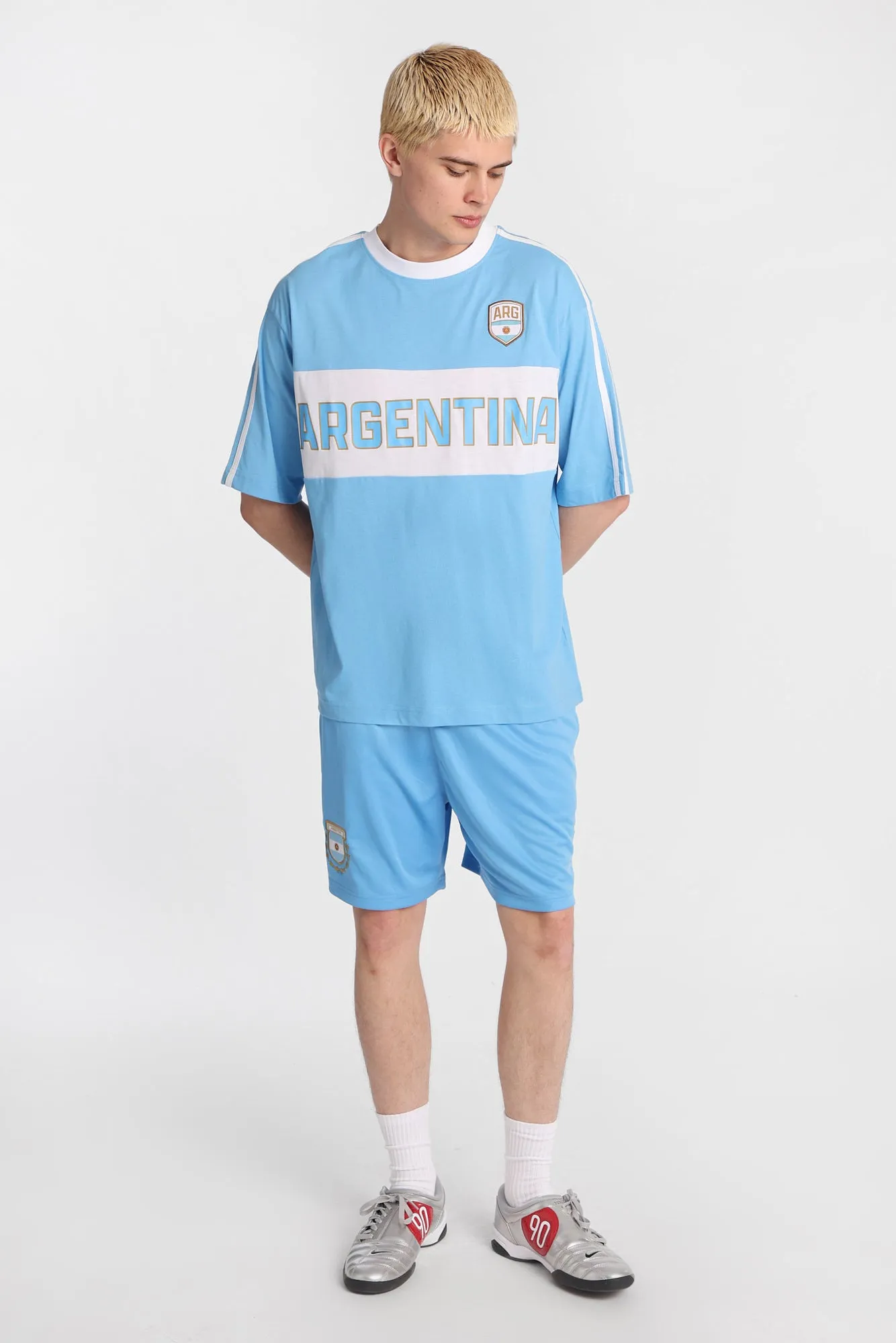 Argentina 10 Graphic Oversized Jersey Tee sold by Bluenotes product image thumbnail 4