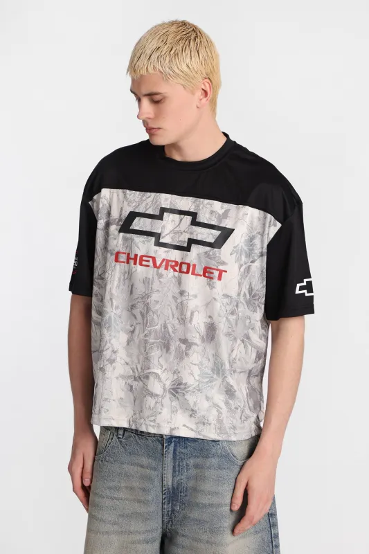 Chevrolet Tree Camouflage Mesh Jersey made by Aeropostale