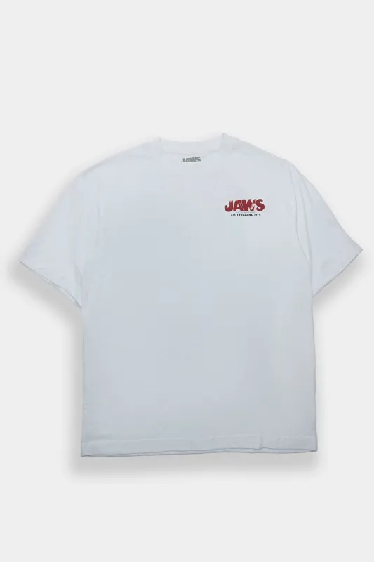 Jaws Graphic Oversized Tee made by Bluenotes