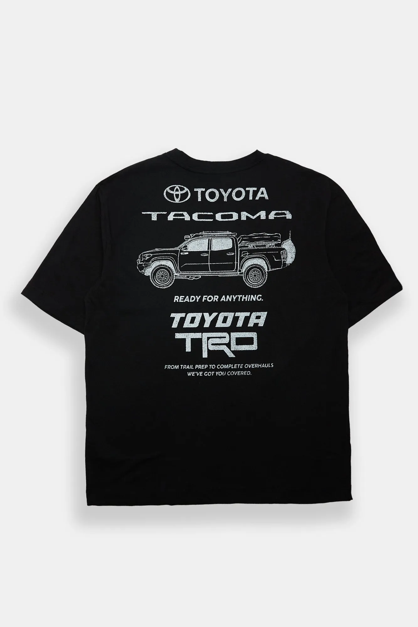 Toyota Tacoma Ready For Anything Graphic Oversized Tee sold by Bluenotes product image thumbnail 2