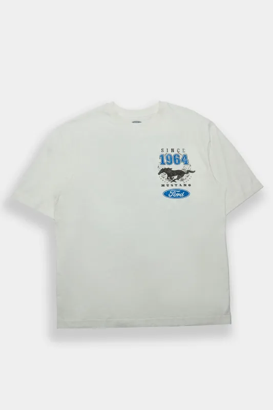 Ford Mustang Since 1964 Graphic Oversized Tee made by Bluenotes