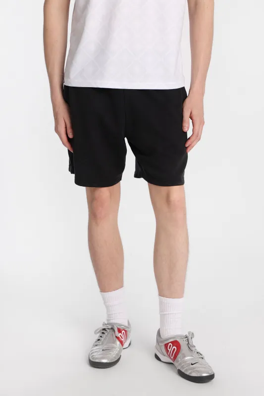 North Western Washed Fleece Shorts made by Bluenotes