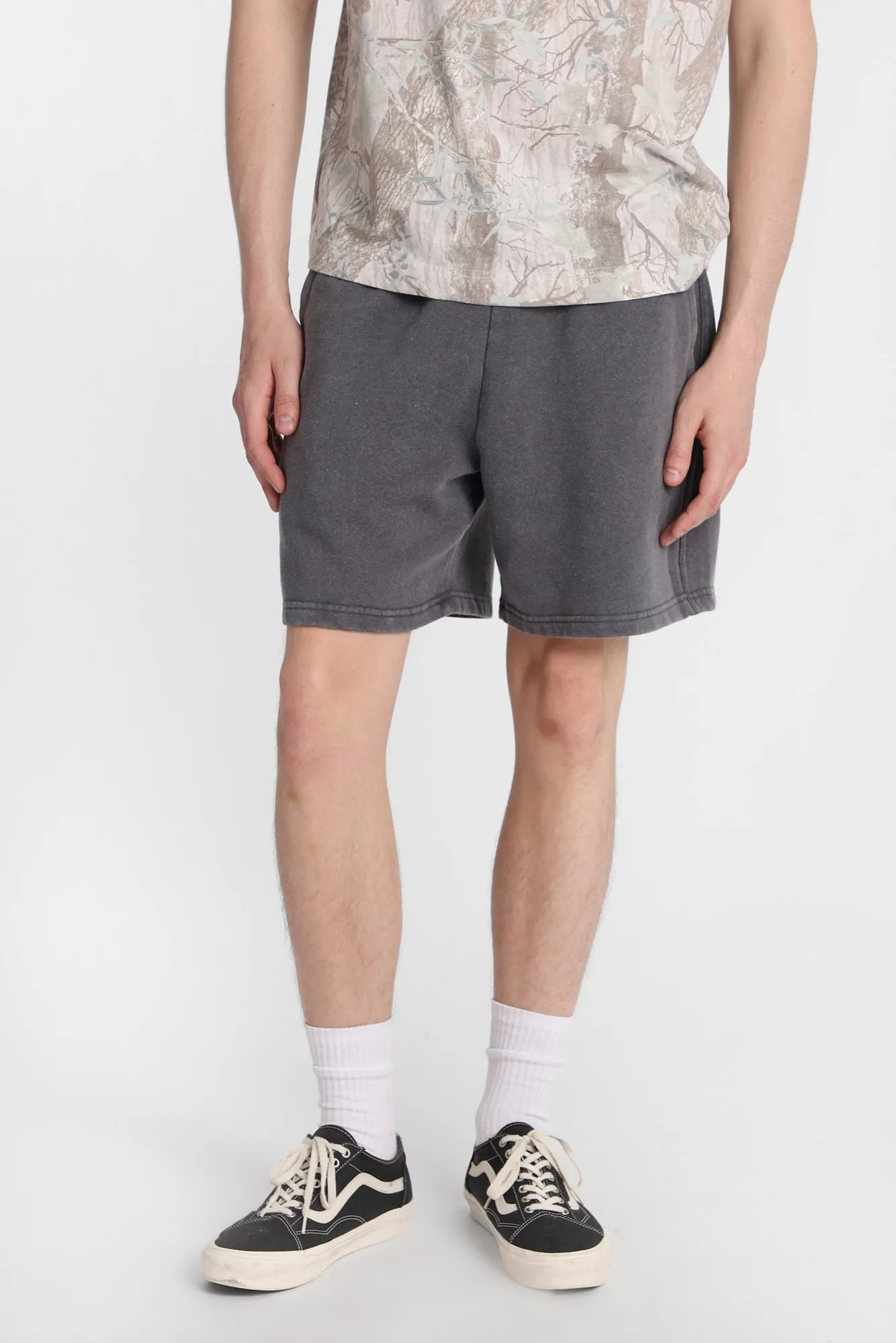 North Western Washed Fleece Shorts sold by Bluenotes product image thumbnail 5