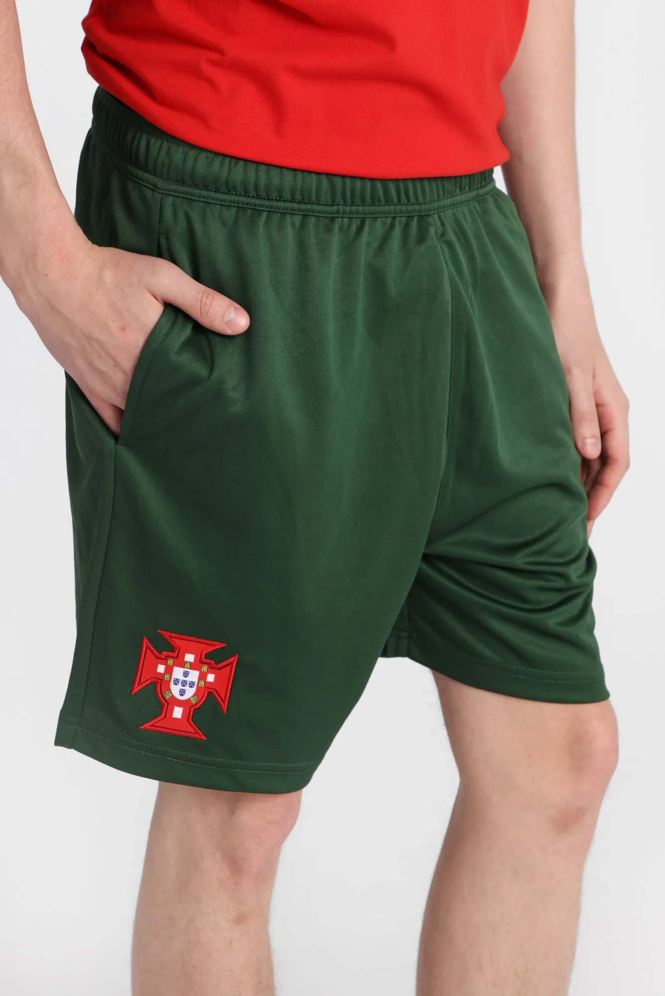 Portugal Graphic Mesh Soccer Shorts sold by Bluenotes product image thumbnail 5