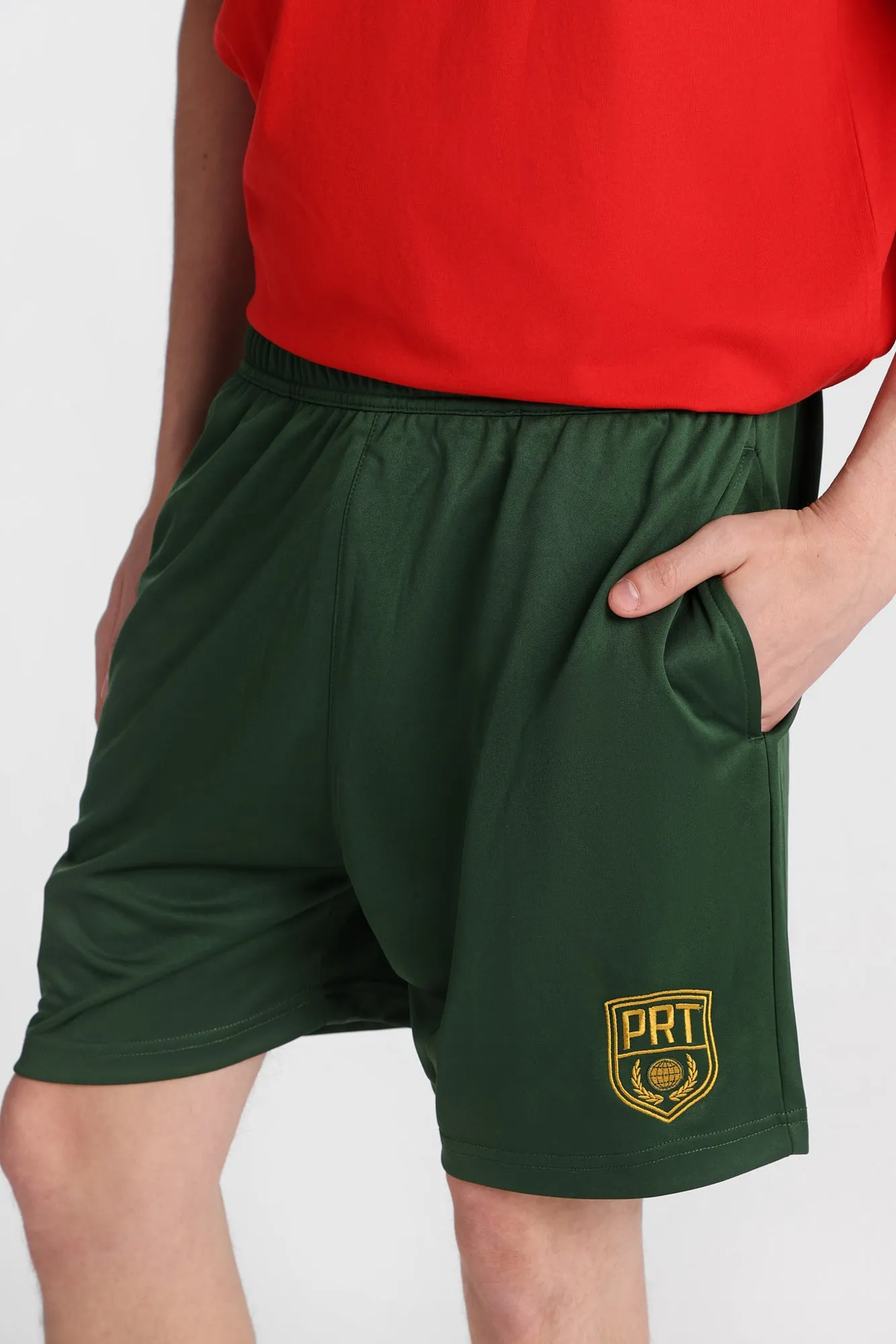 Portugal Graphic Mesh Soccer Shorts sold by Bluenotes product image thumbnail 2