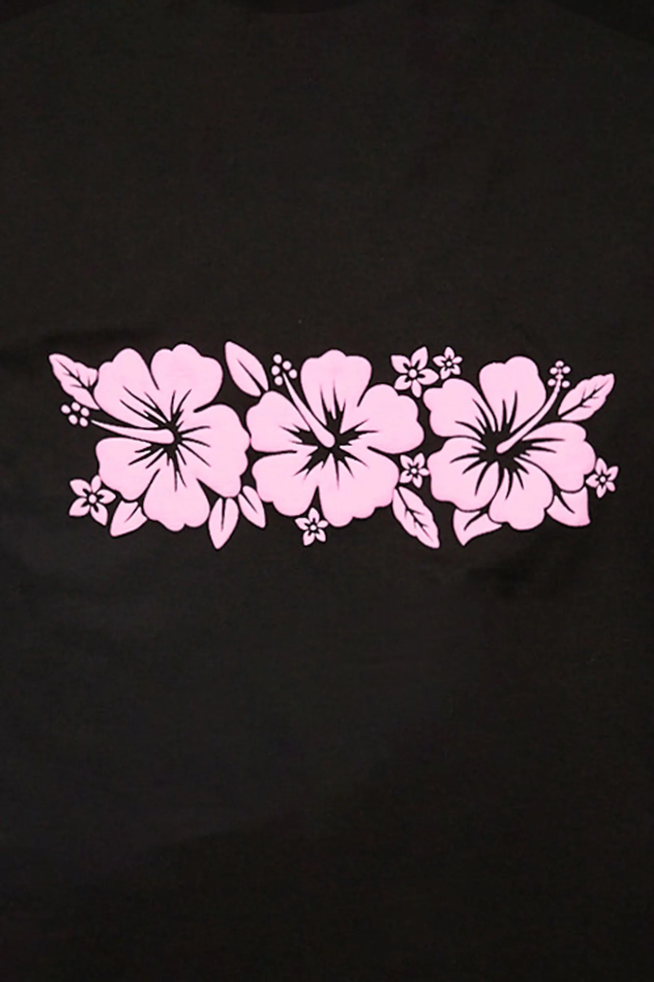 Hibiscus Puff Print Graphic Boyfriend Tee sold by Bluenotes product image thumbnail 2