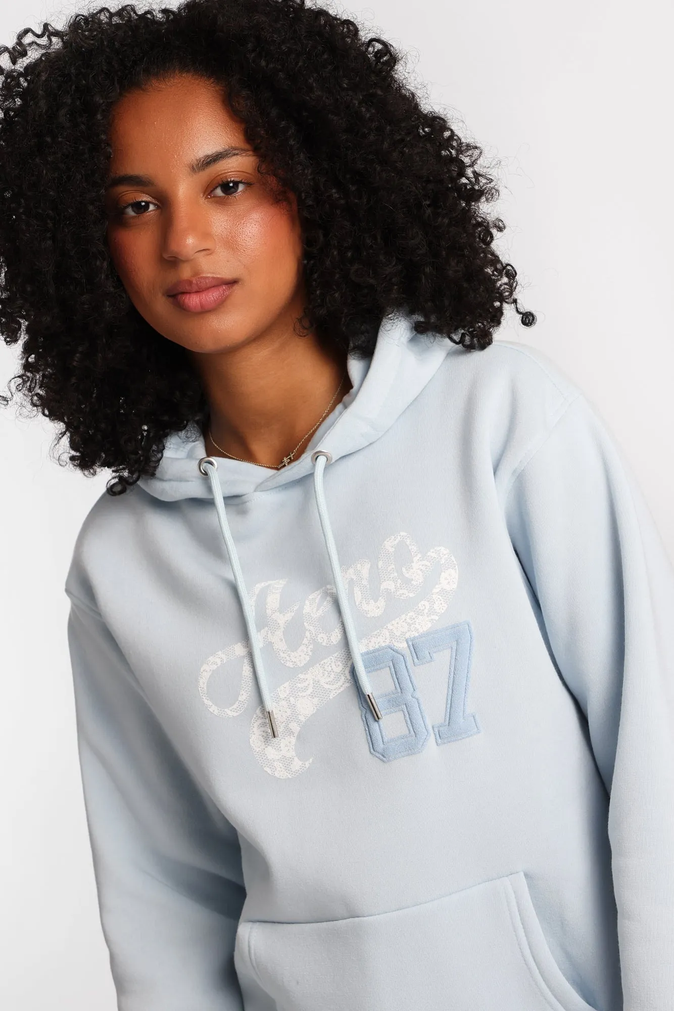 Aéropostale Lace Text Graphic Boyfriend Hoodie sold by Bluenotes product image thumbnail 2