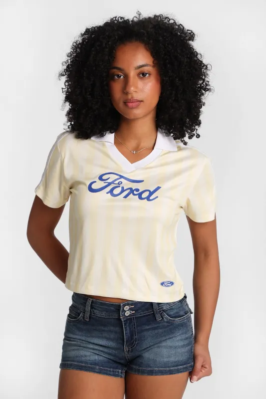 Ford Graphic Soccer Jersey made by Aeropostale