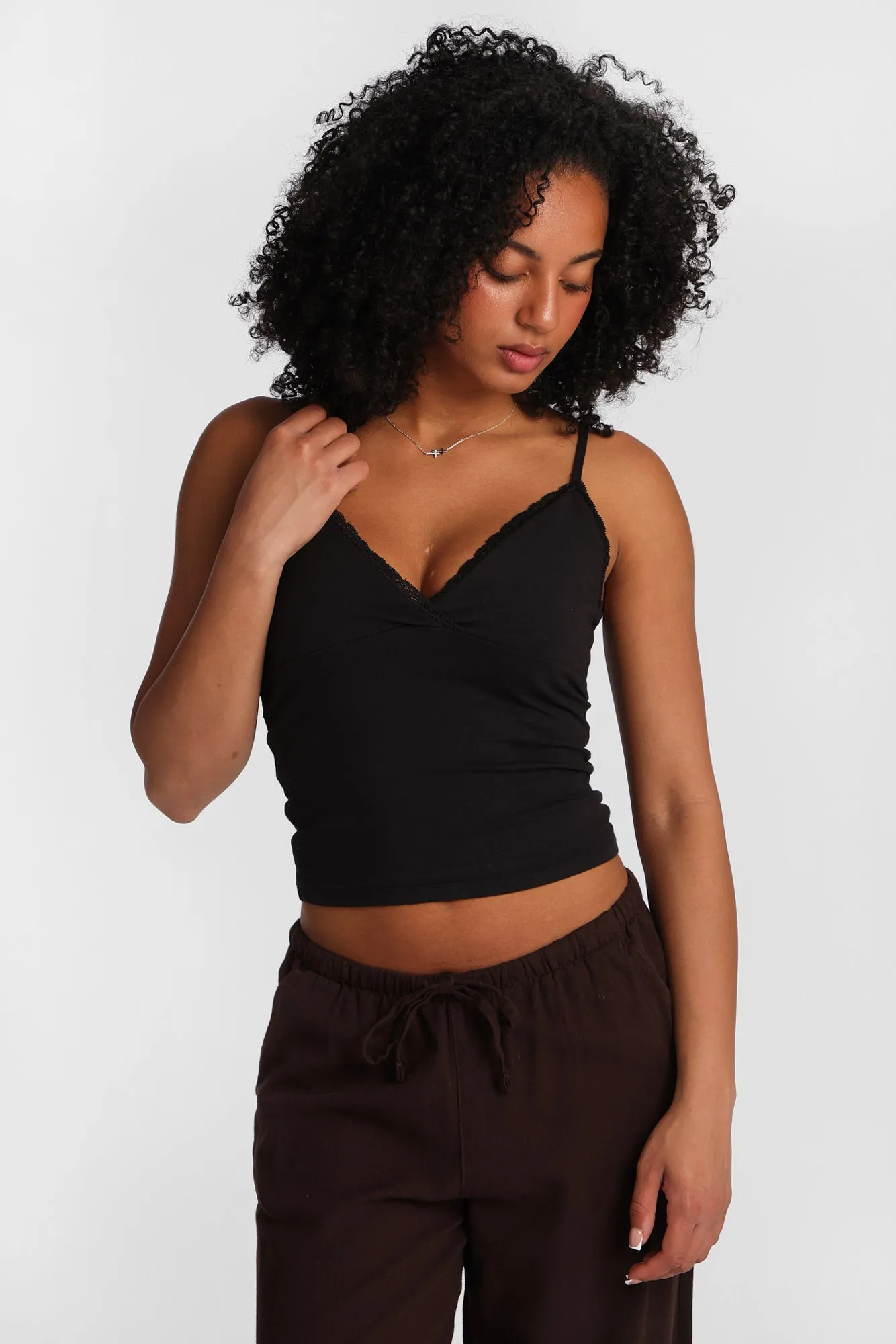 AERO Picot Trim Camisole sold by Bluenotes product image thumbnail 2