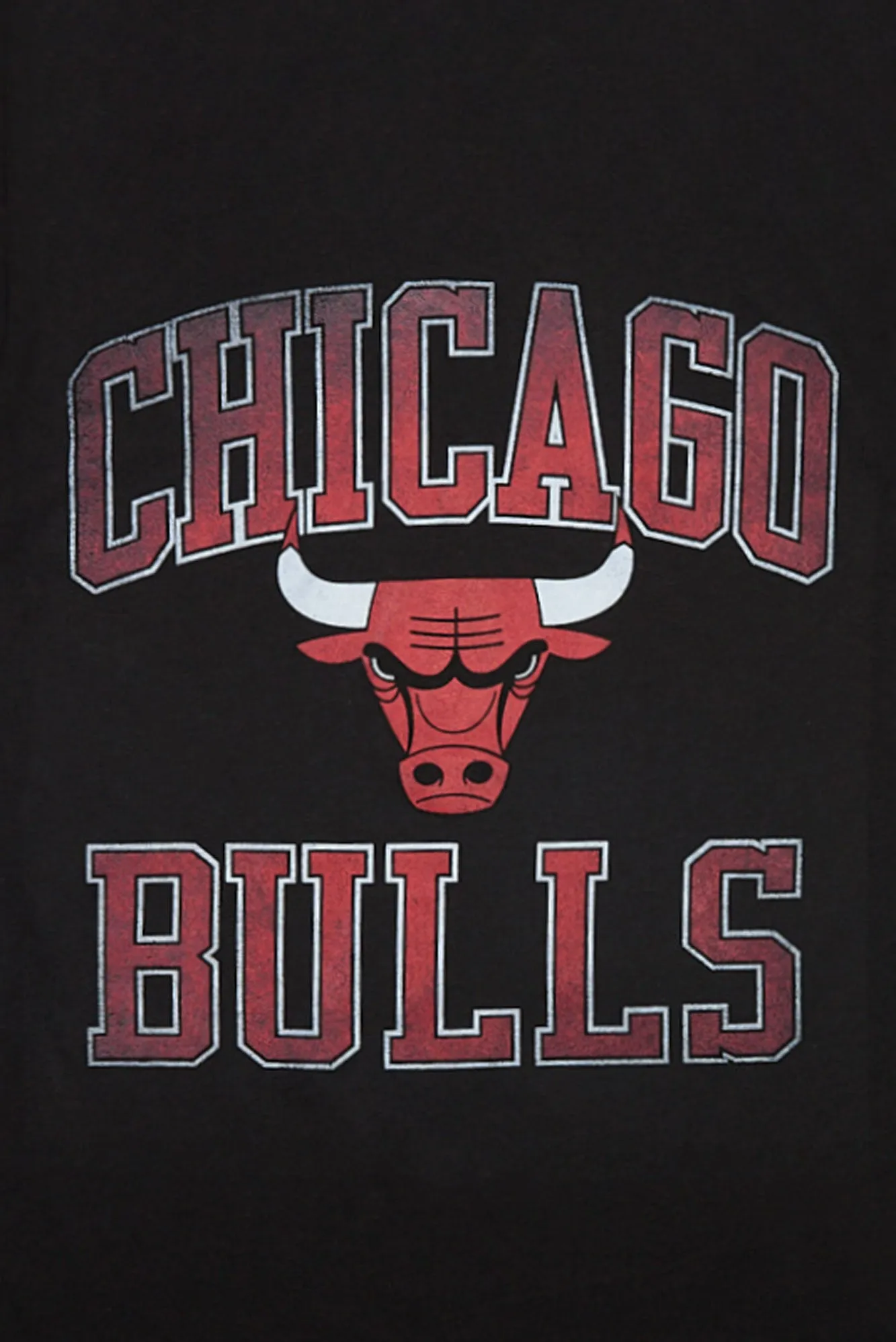 Chicago Bulls Distressed Logo Graphic Tee sold by Bluenotes product image thumbnail 2