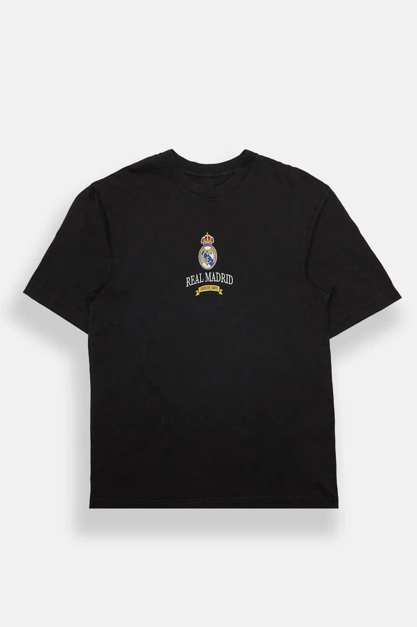 Real Madrid Crest Graphic Oversized Tee sold by Bluenotes