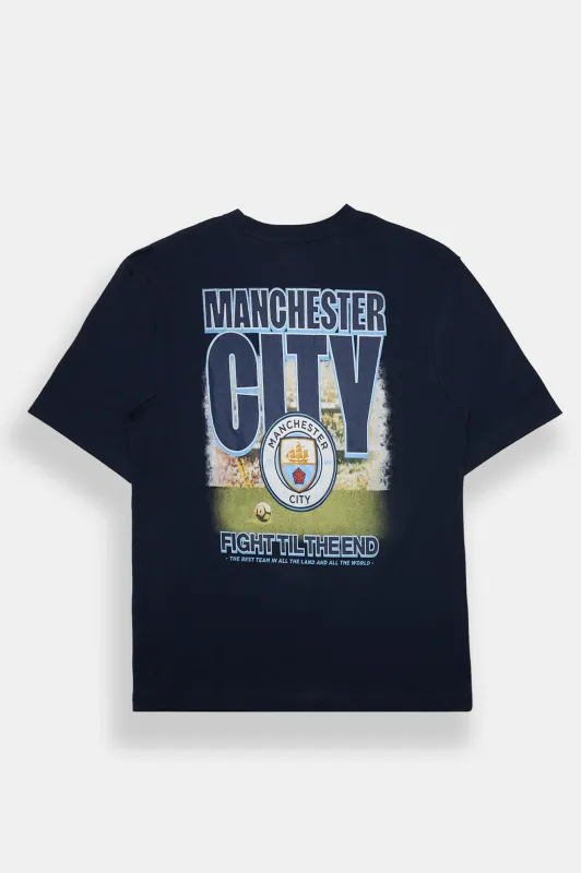 Manchester City  Graphic Oversized Tee made by Aeropostale
