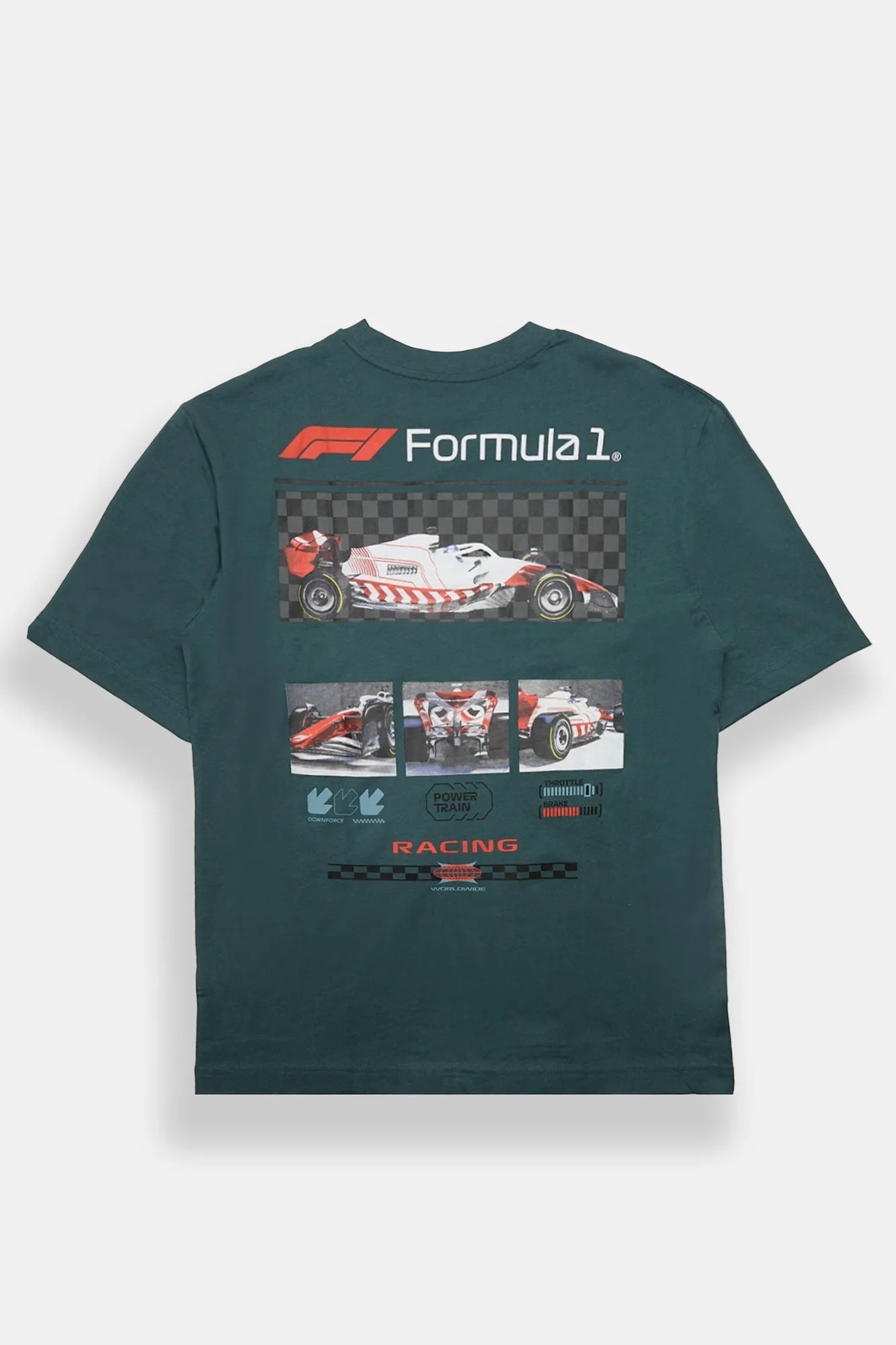 Formula 1 Graphic Oversized Tee sold by Bluenotes