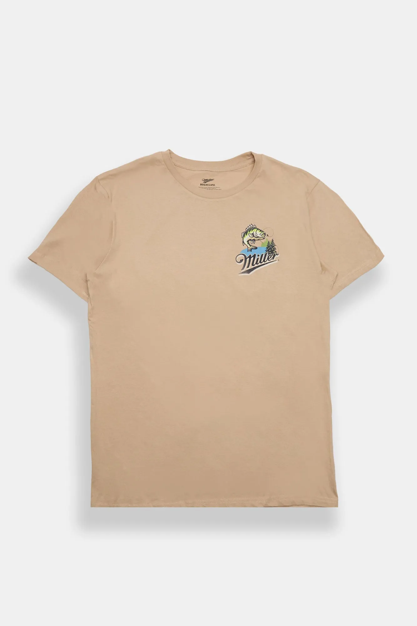 Miller High Life Gone Fishing Graphic Tee sold by Bluenotes product image thumbnail 2
