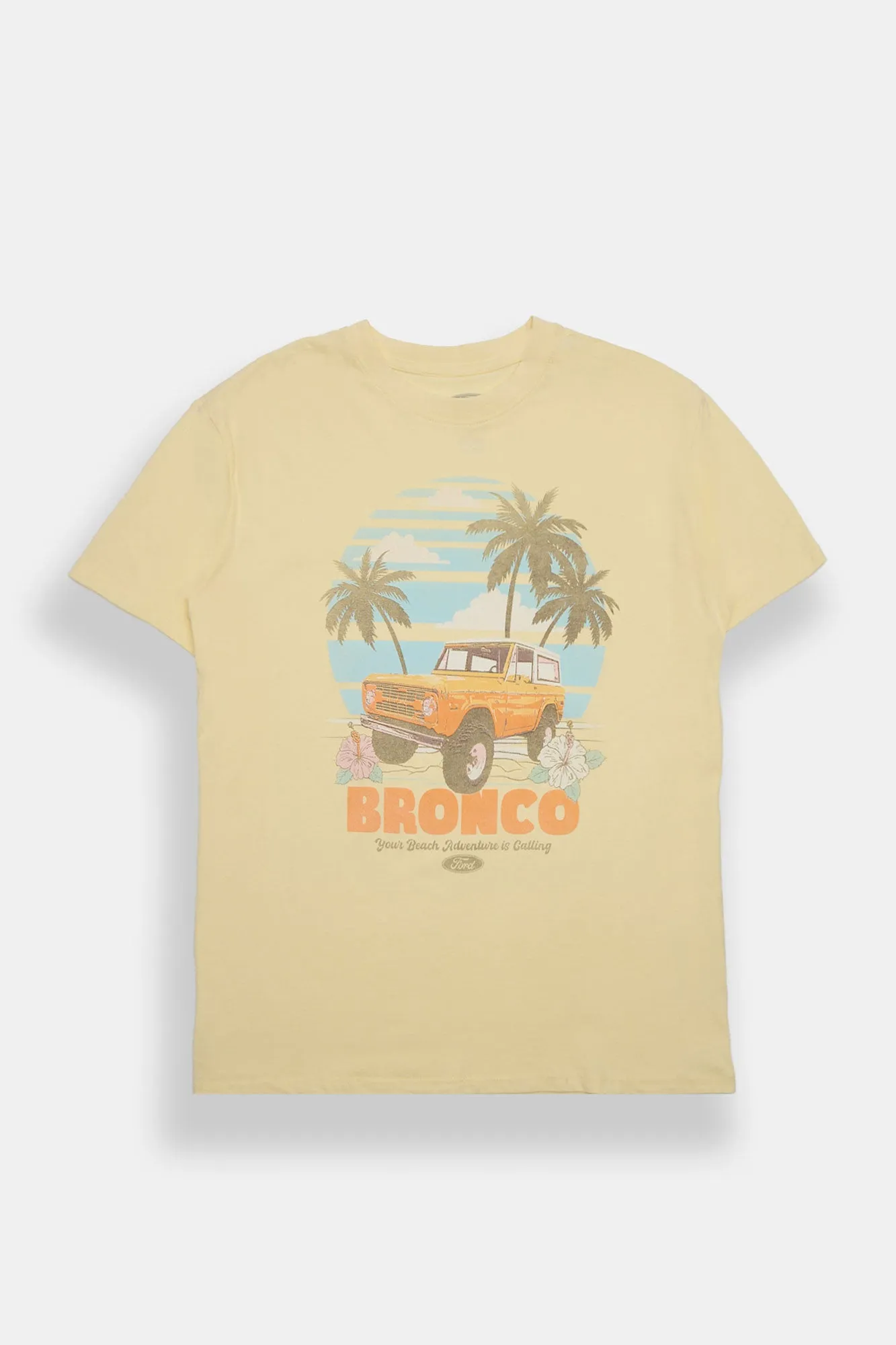 Ford Bronco Tropics Graphic Relaxed Boyfriend Tee sold by Bluenotes