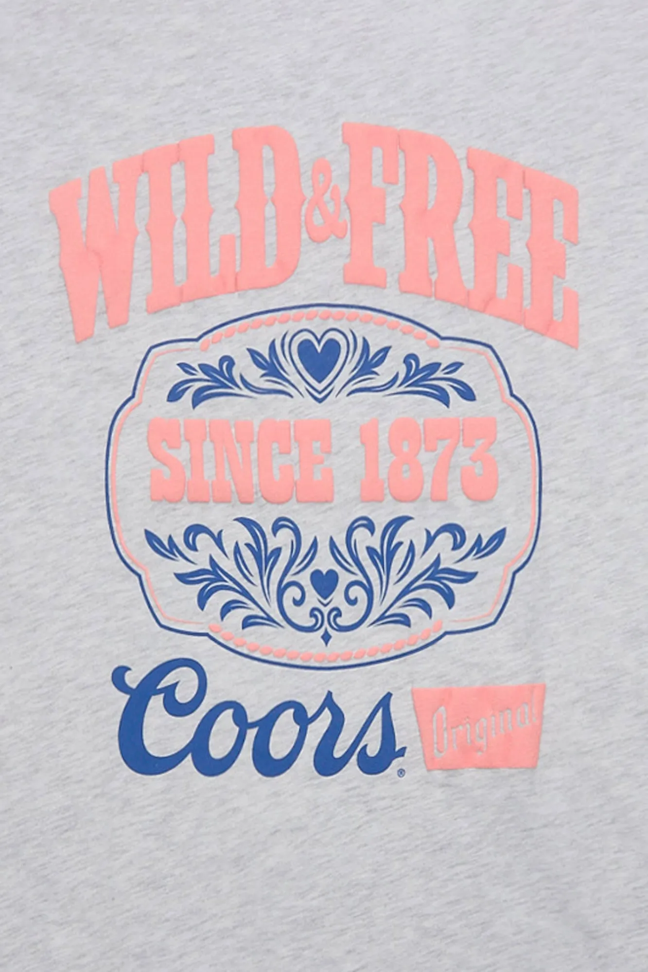 Coors Original Wild & Free Since 1873 Graphic Relaxed Boyfriend Tee sold by Bluenotes product image thumbnail 2