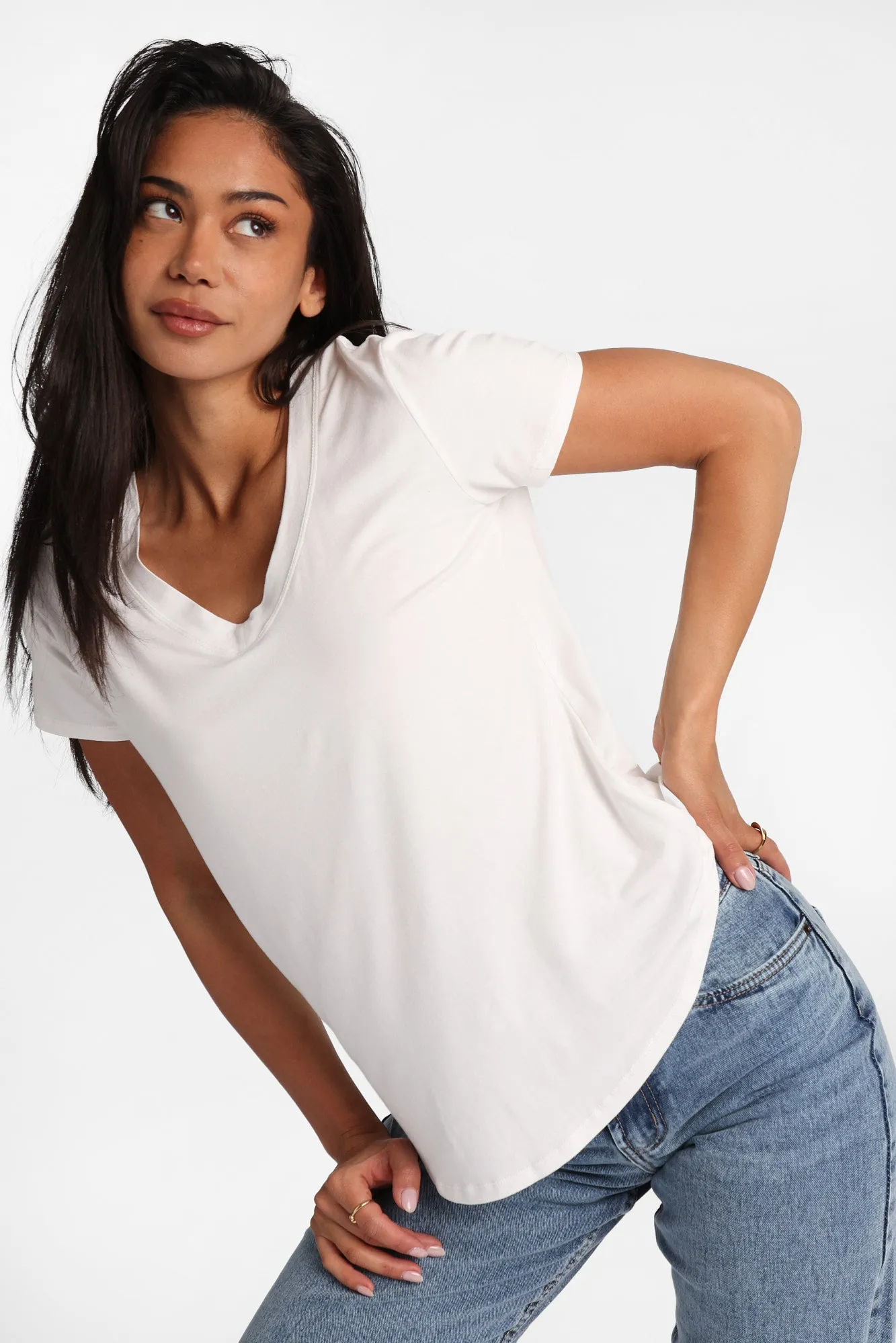 Crew Neck Relaxed Tee sold by Bluenotes product image thumbnail 5