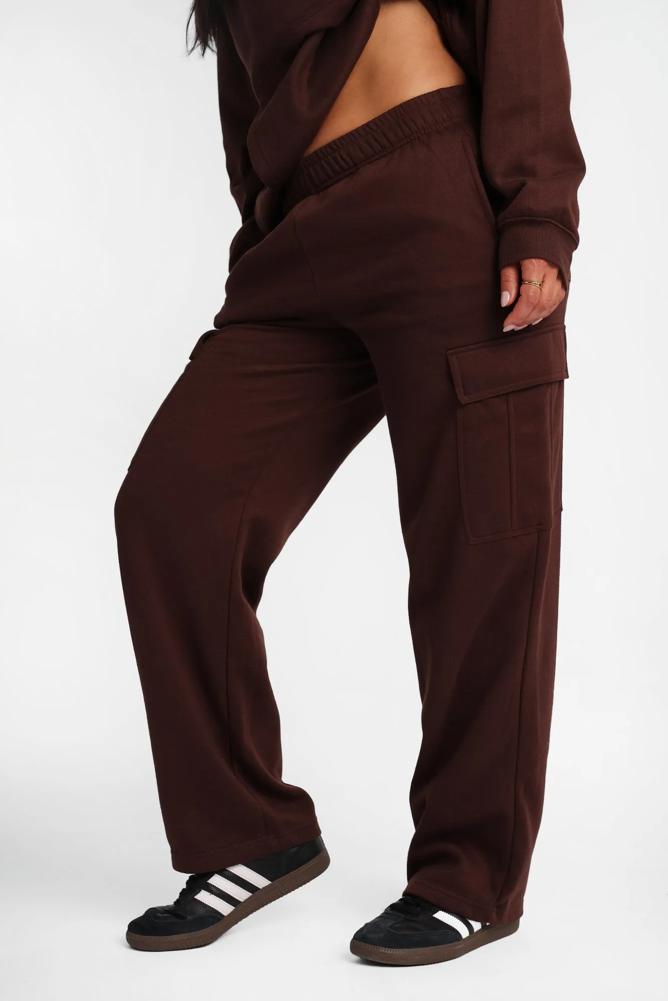 Cargo Wide Leg Sweatpants sold by Bluenotes product image thumbnail 5