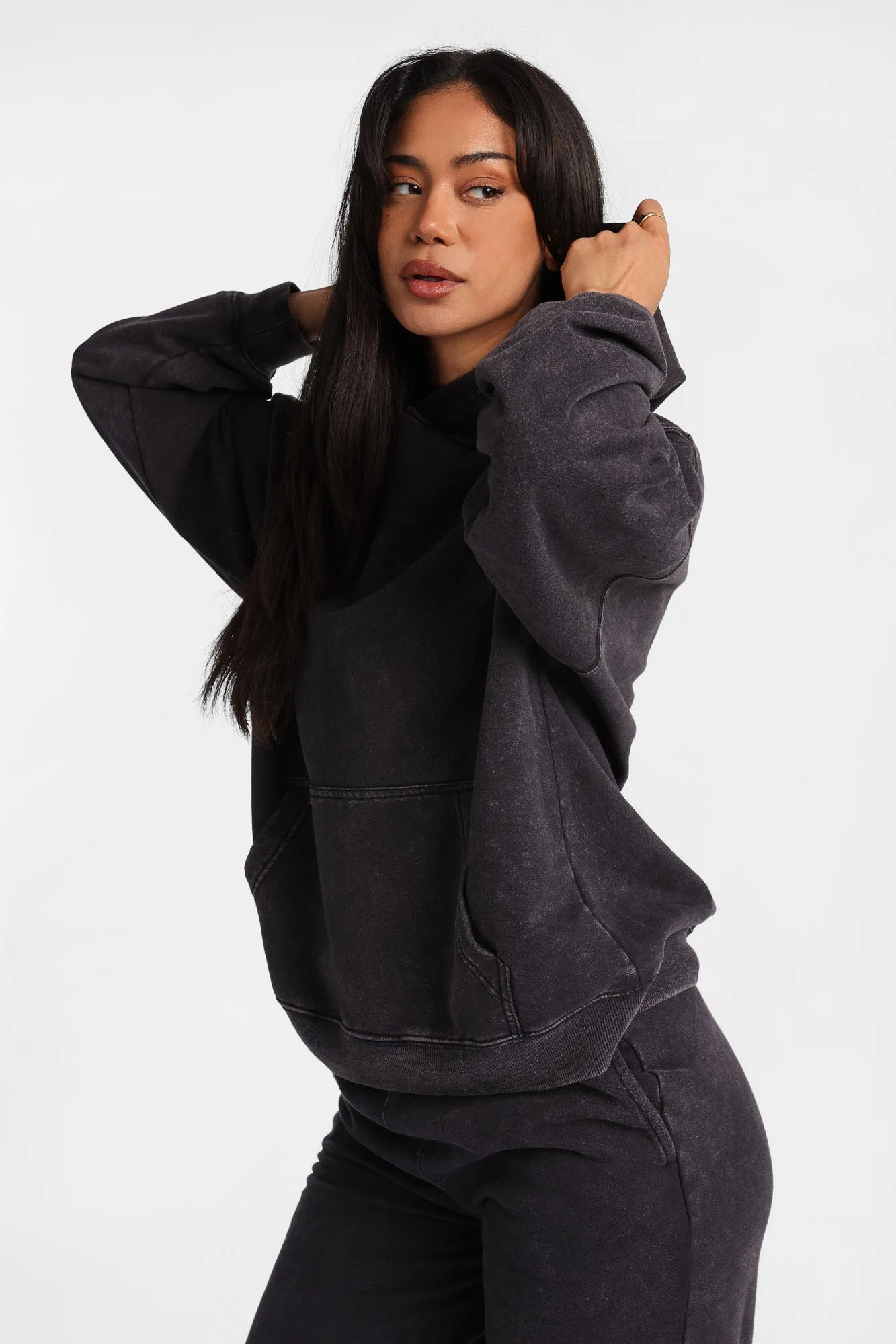 Washed Boyfriend Hoodie sold by Bluenotes product image thumbnail 2