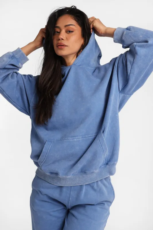 Washed Boyfriend Hoodie made by Bluenotes