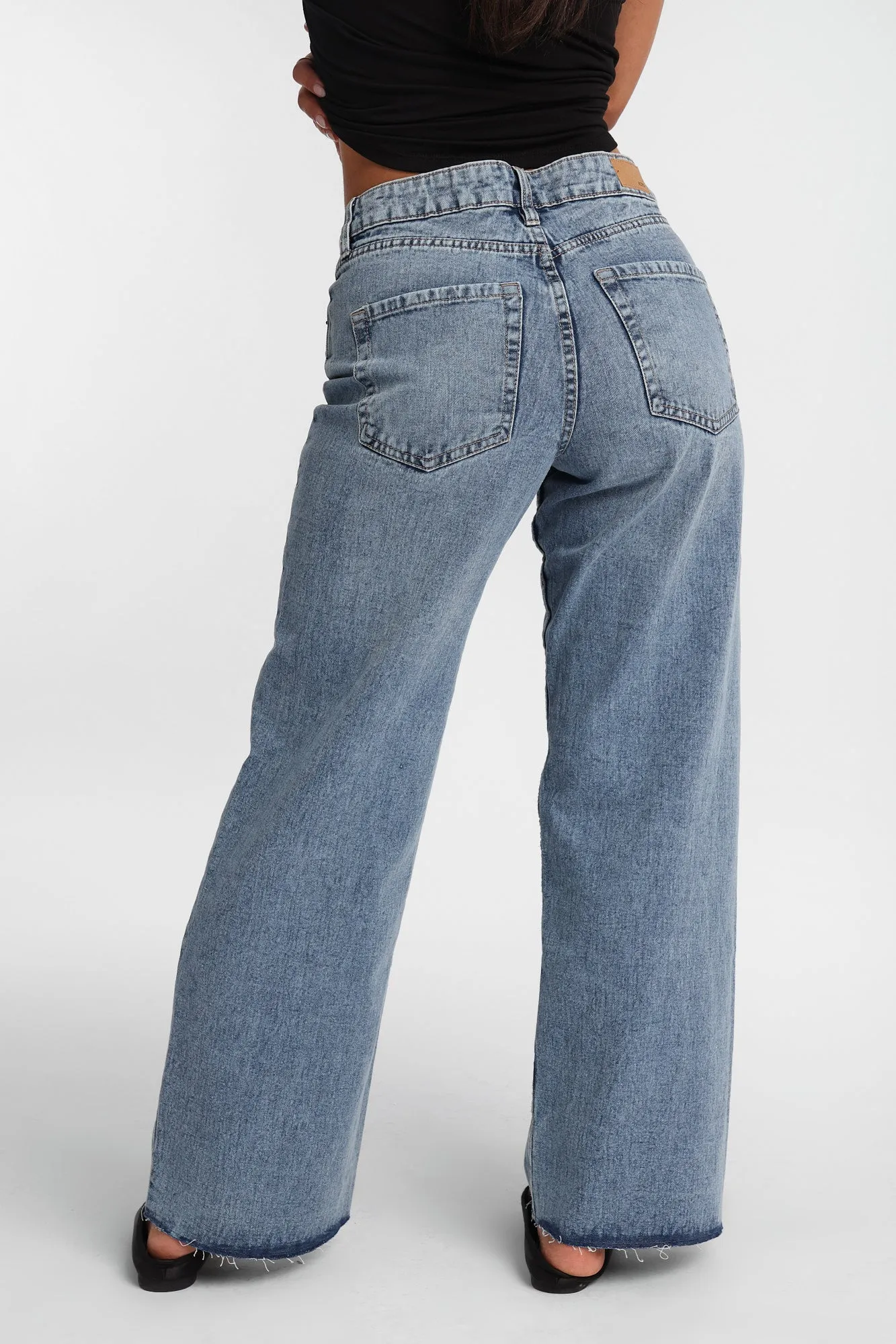 AERO High Rise Baggy Jeans sold by Bluenotes product image thumbnail 2