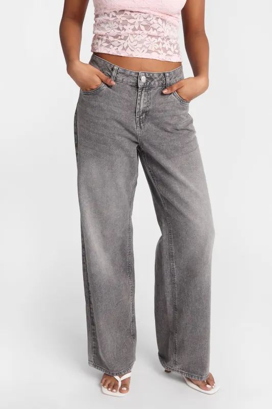 Chloe Low Rise Baggy Jeans made by Bluenotes