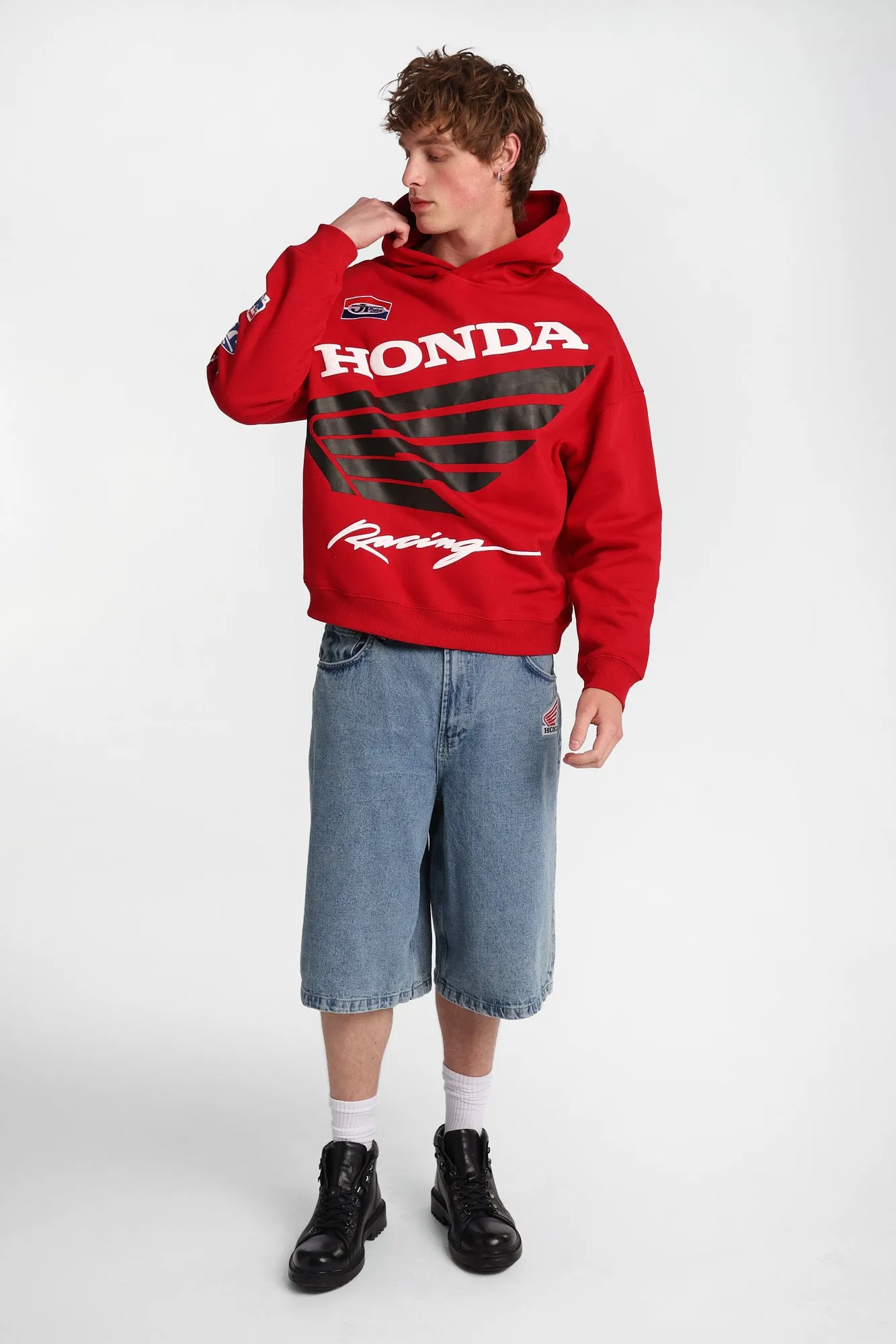 Honda Racing Wing Graphic Hoodie sold by Bluenotes product image thumbnail 4