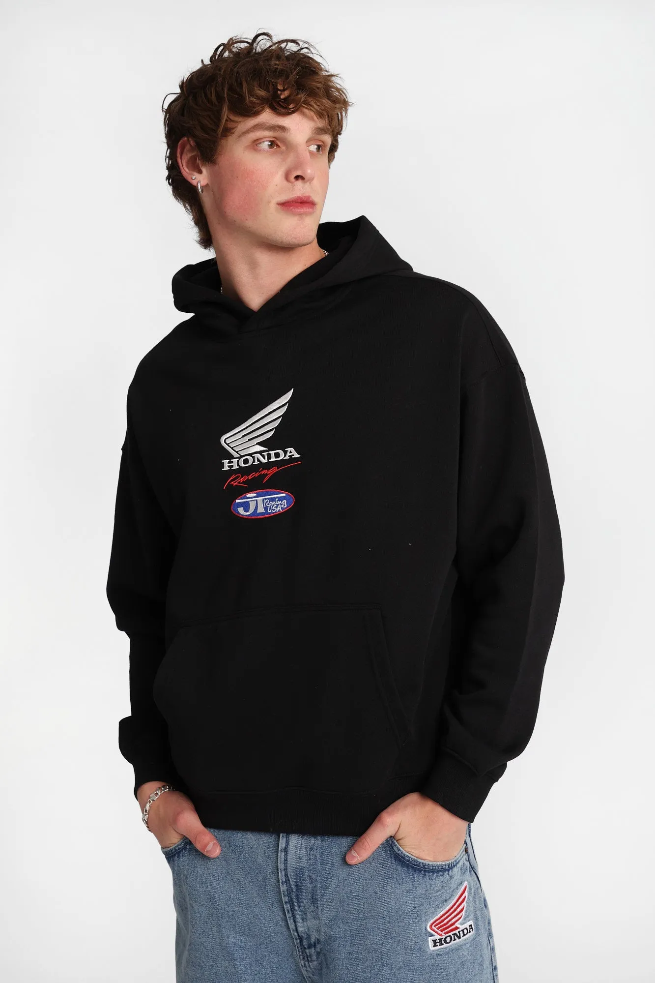Honda Racing Graphic Hoodie sold by Bluenotes