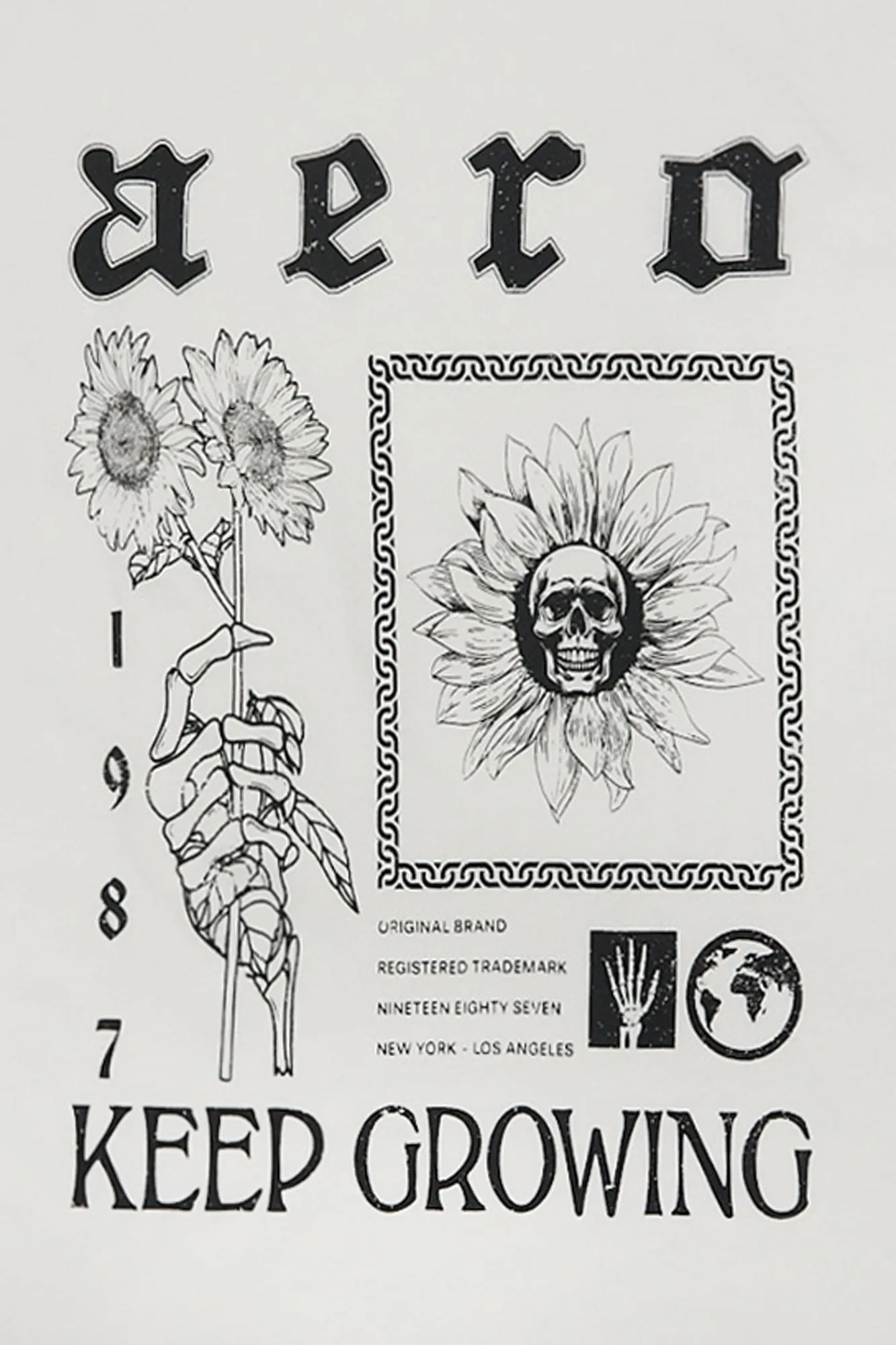 AERO Keep Growing Graphic Tee sold by Bluenotes product image thumbnail 4