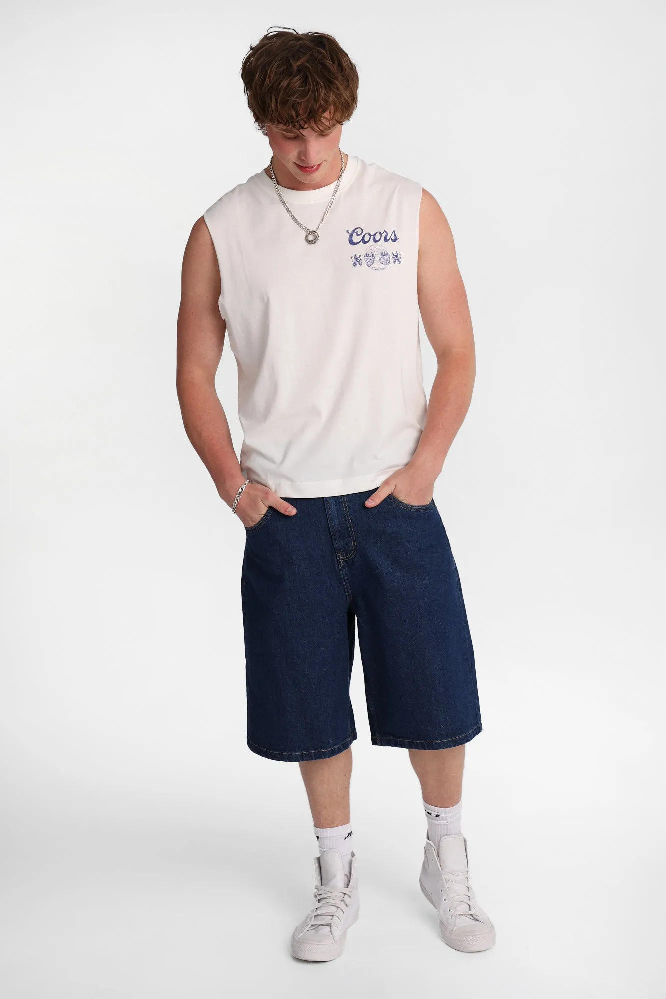 Coors Golden Colorado Graphic Oversized Tank Top sold by Bluenotes product image thumbnail 4